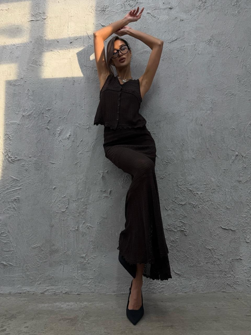 вязаный костюм с юбкой,костюм с юбкой,трикотажный костюм,костюм с юбкой белый,костюм юбка топ