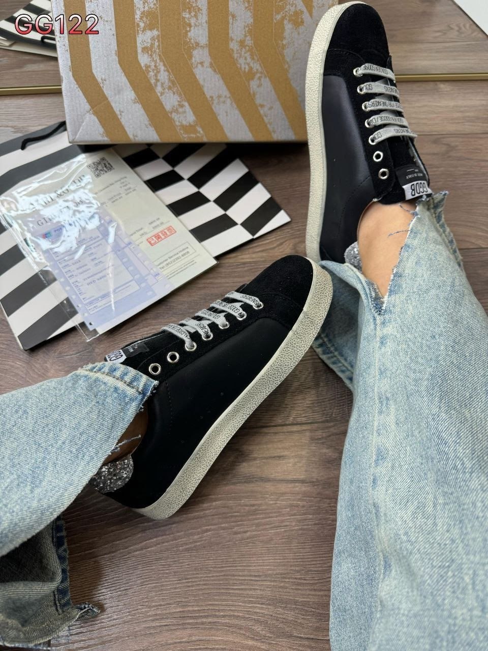 кеды golden goose,кеды из натуральной кожи golden goose premiumshoes цвет черный,кеды из натуральной кожи golden goose premium shoes цвет черный,golden goose кеды hi star на платформе черный,кеды женс