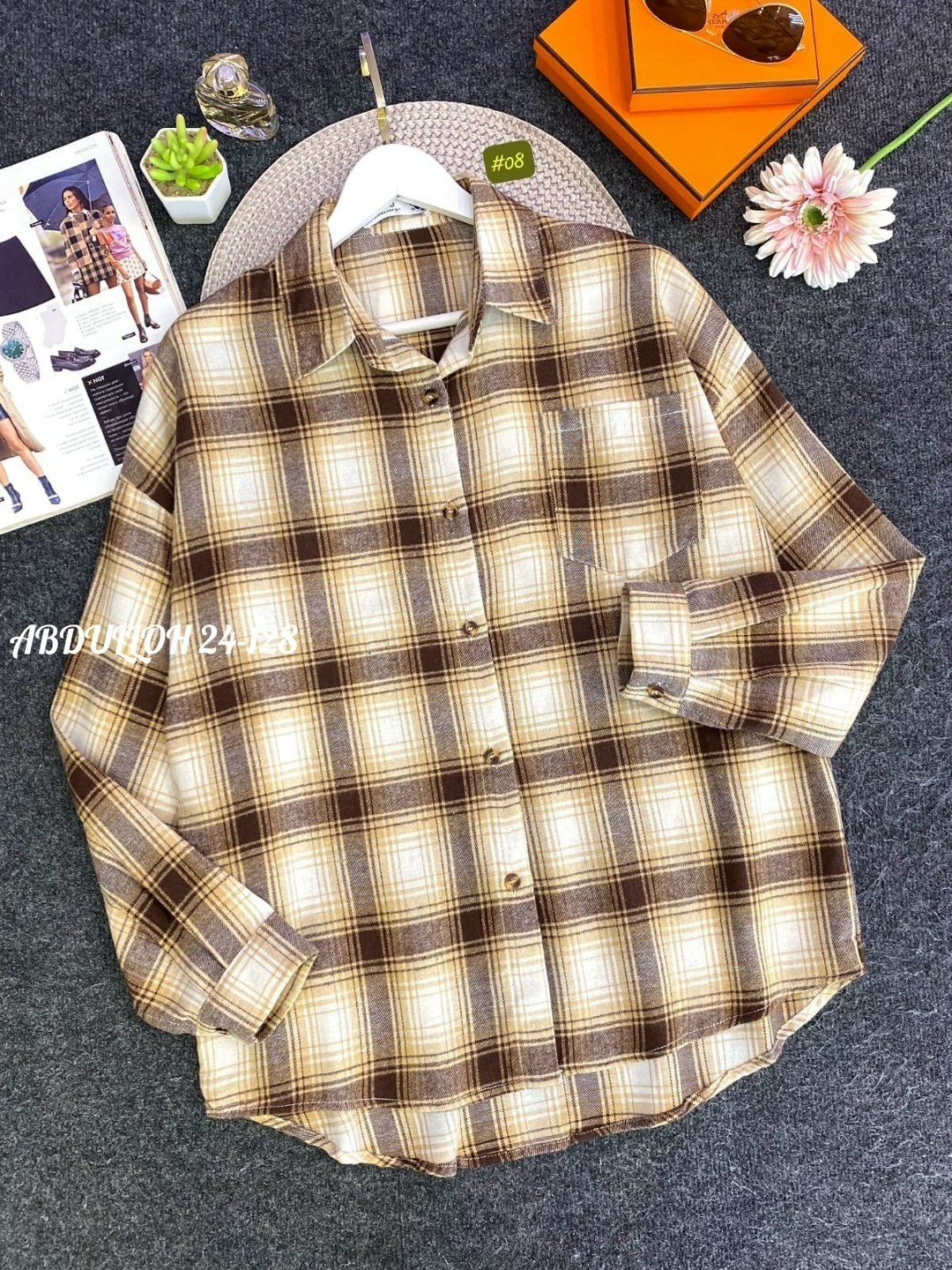 женская рубашка,рубашка в клетку,рубашка в клетку женская,клетчатая рубашка,рубашка женская оверсайз в клетку