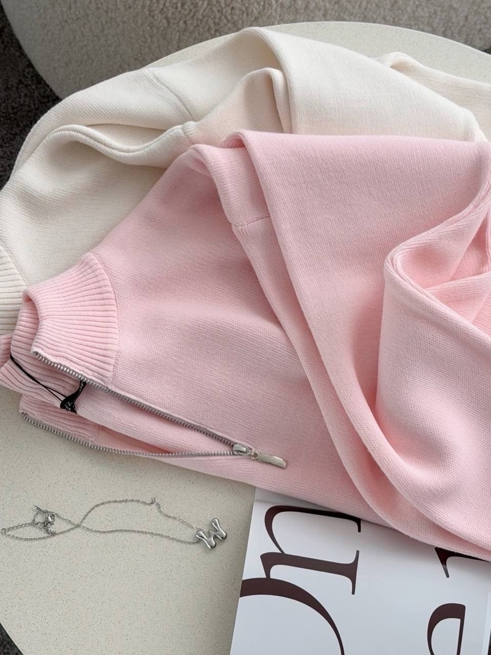 свитер женский на молнии,кофта женская,свитер женский,свитер на молнии,джемпер женский с молнией на вороте