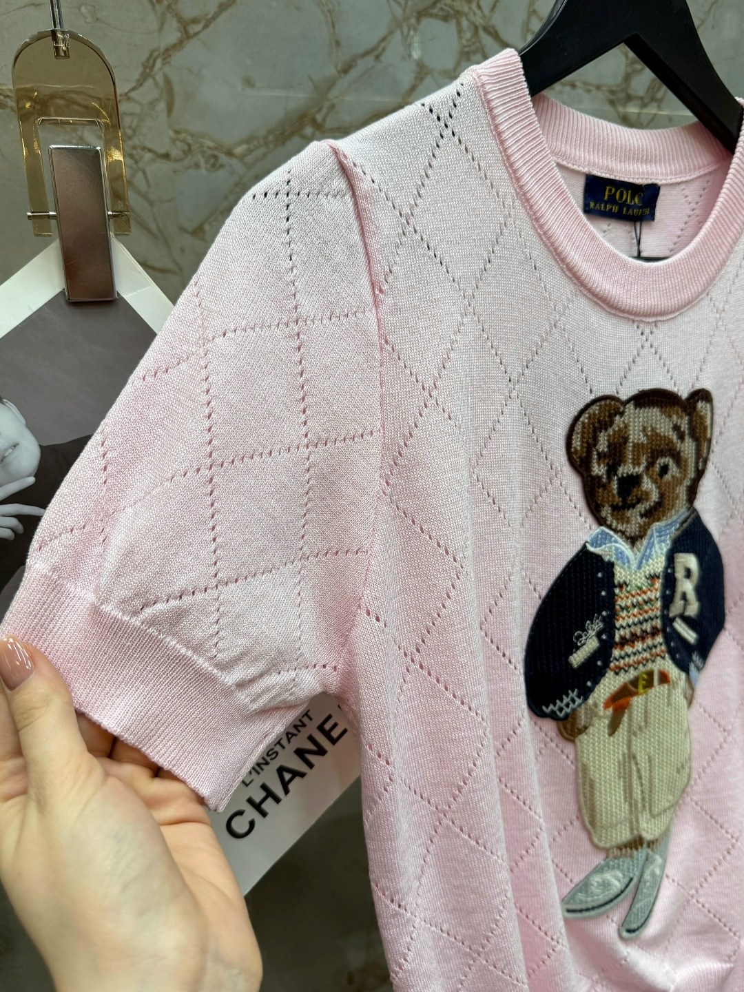 джемпер с мишкой,ральф лорен одежда с мишкой,ральф лорен одежд м мишкой,кофта ральф лорен,свитер с вышивкой
