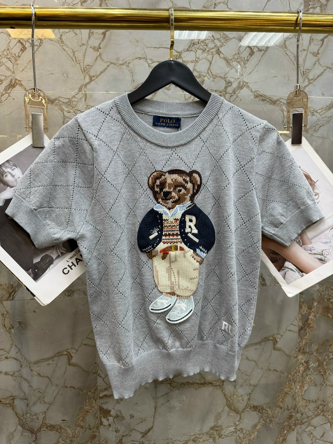 джемпер одежда,футболки для женщин,женская кофта,ральф лорен одежда с мишкой,трикотажная футболка