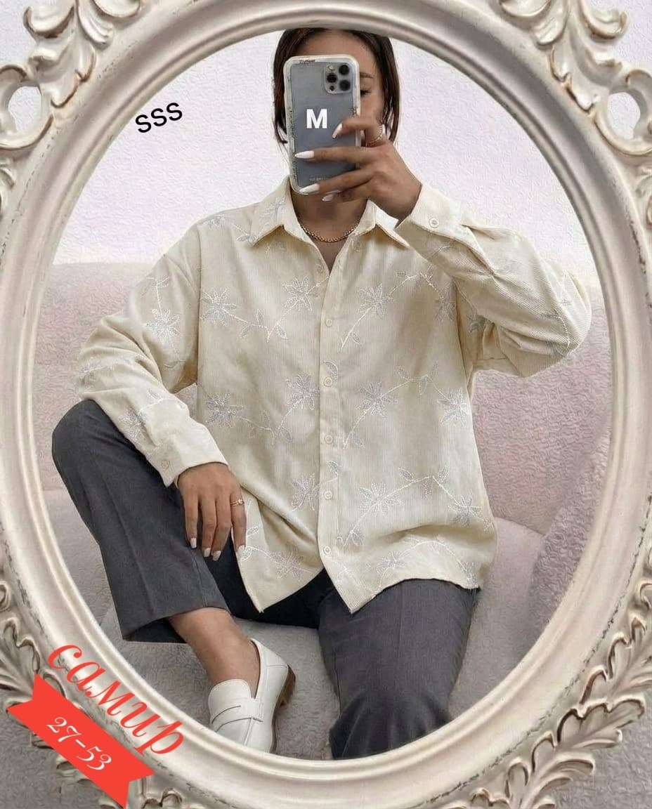 женская рубашка,женская джинсовая рубашка,повседневная рубашка,рубашка с вышивкой,женская блуза