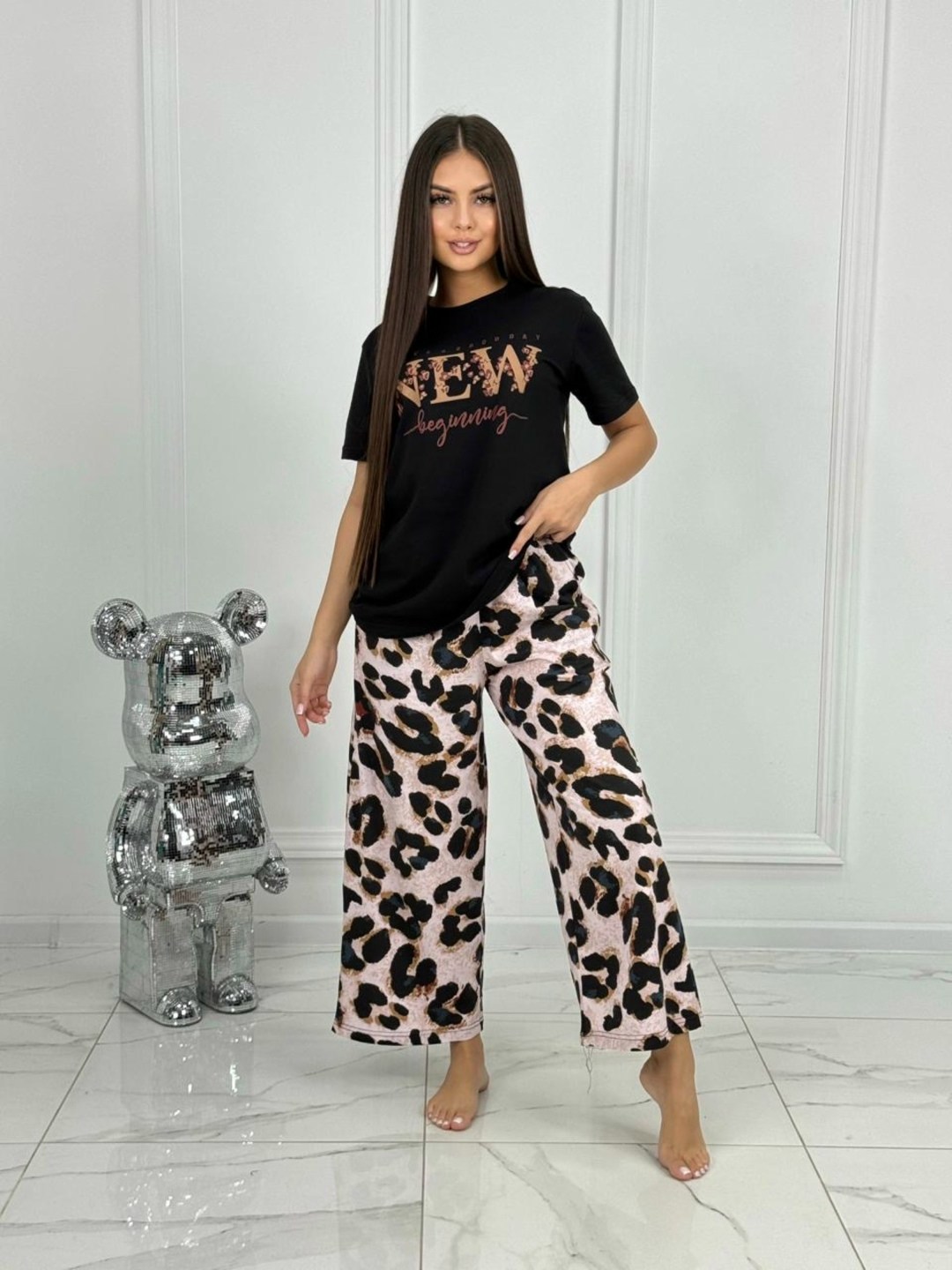 пижама женская,женская пижама с шортами,пижама черный,пижама,женская пижама с принтом