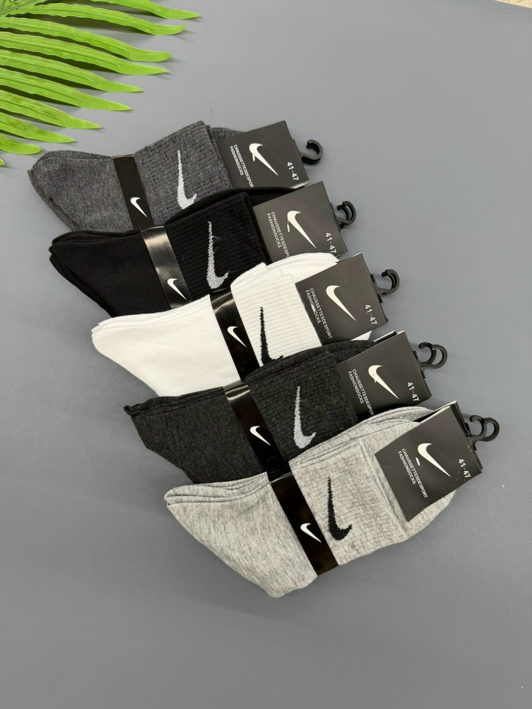 комплект носков мужских nike спорт1 в ассортименте 41-47,носки мужские 10 пар nike,носки средние хлопковые набор 5 пар nike,носки мужские,носки мужские 10 пар разного цвета nike