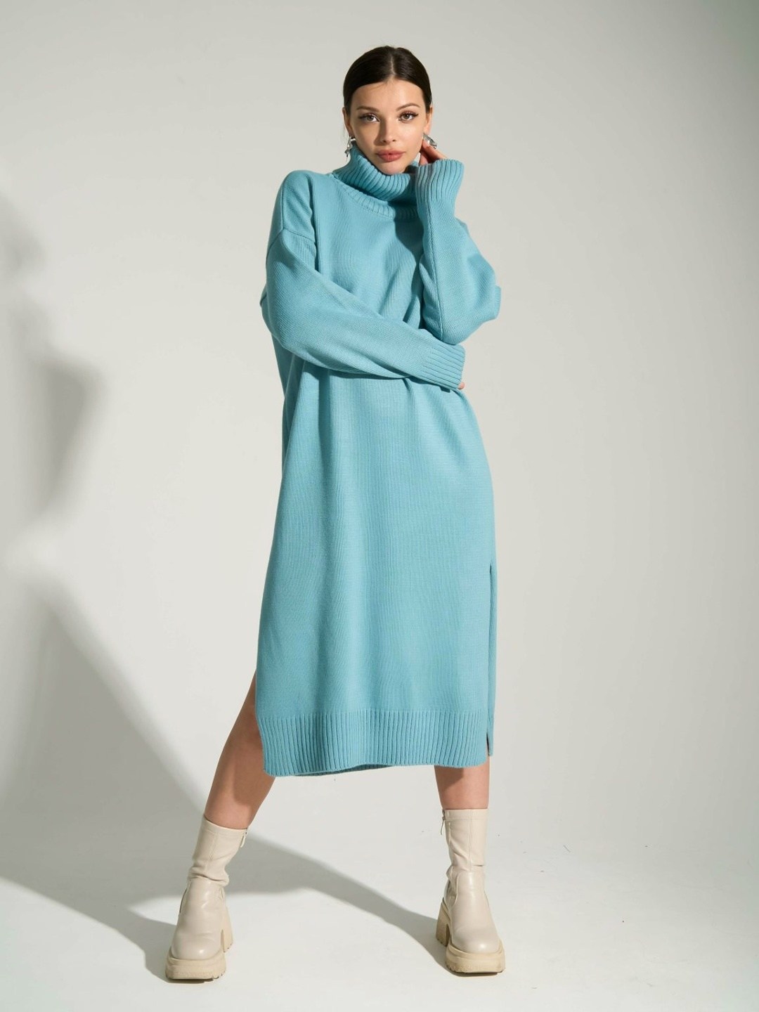 платье вязаное розовое,вязаное платье,шерстяное платье,трикотажное платье,женское платье