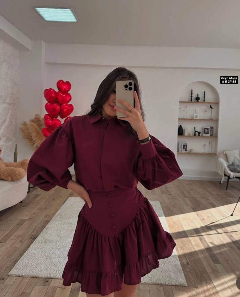 костюм рубашка и юбка in-a896t570,костюм женский с юбкой,костюм с юбкой,женский костюм