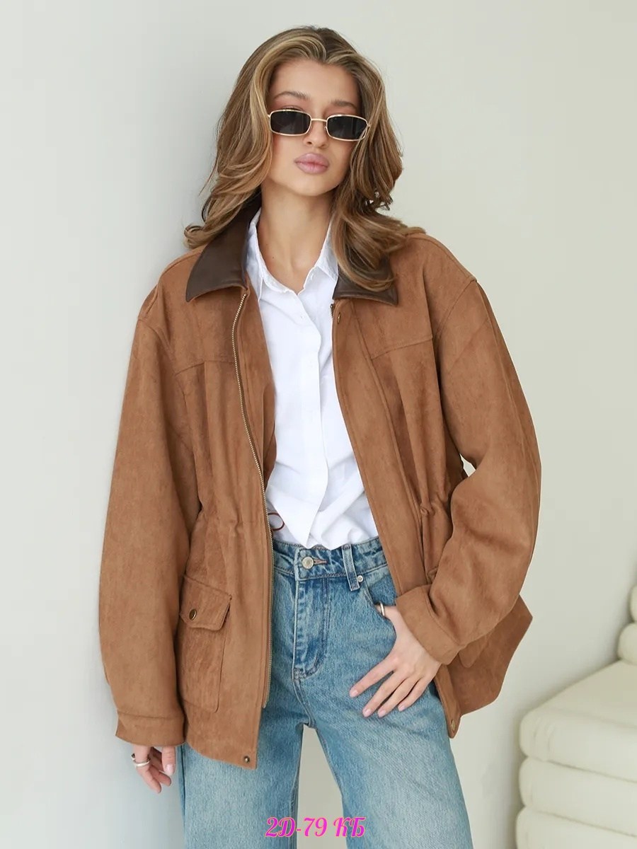 винтажная замшевая куртка с отложенным воротником mesmeri,замшевая куртка,куртка бомбер женская,куртка из замши,куртка женская коричневая