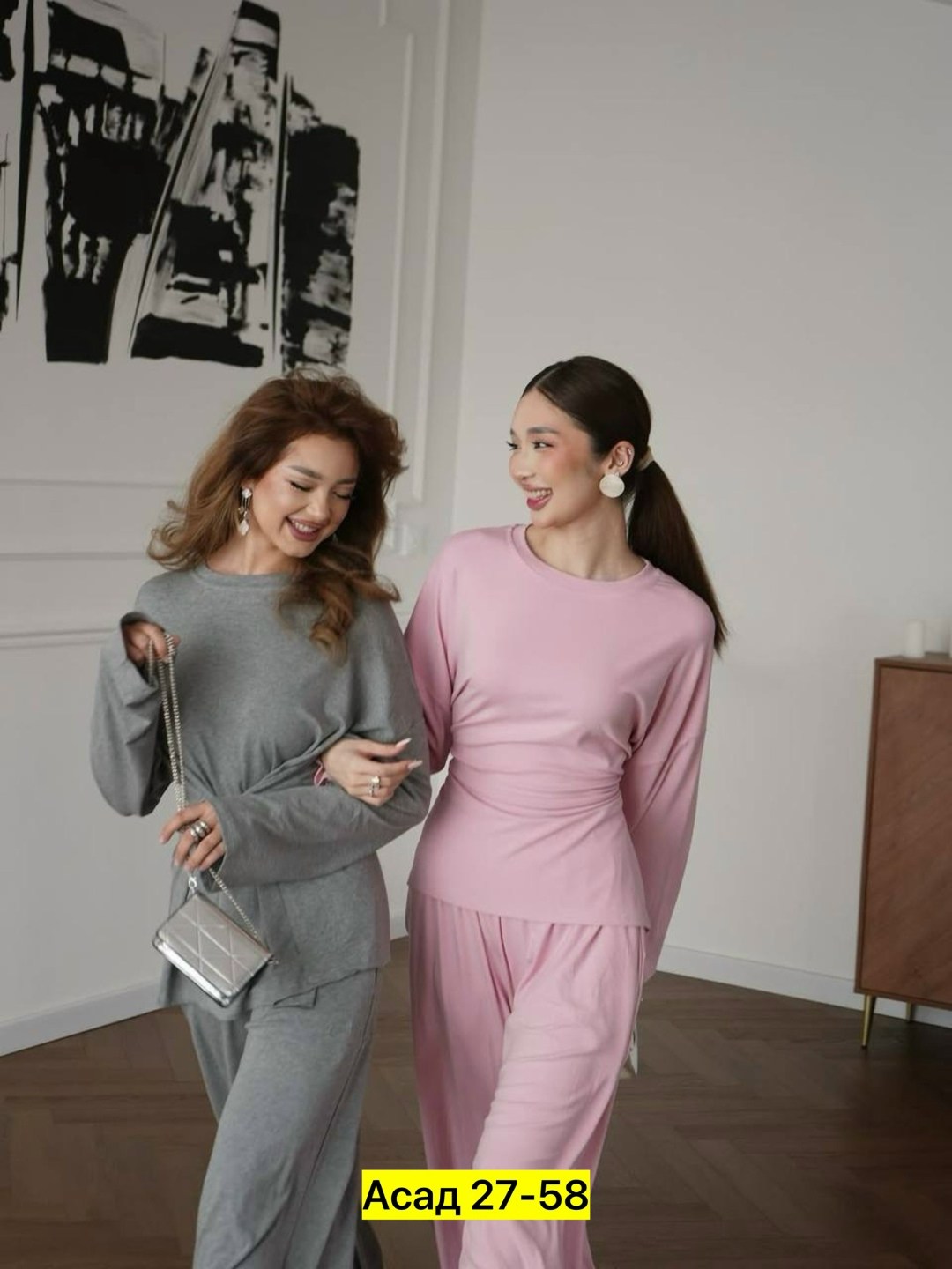 женский трикотажный костюм с кофтой и брюками палаццо,костюм женский с брюками,мусульманская одежда,женские костюмы