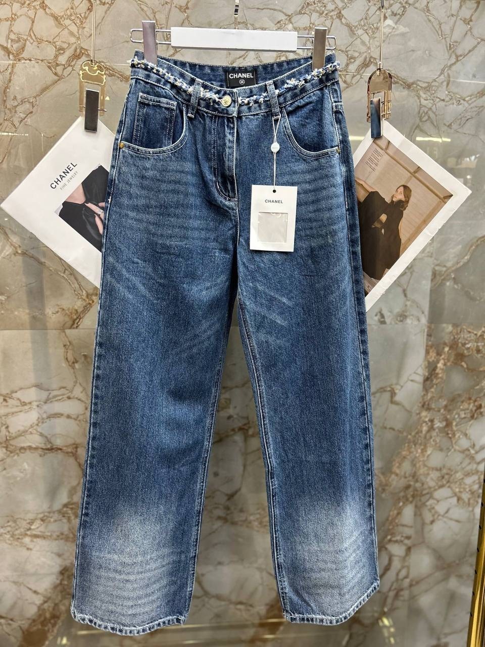 женские джинсы,джинсы celine,джинсы,джинсы chanel,стильные джинсы