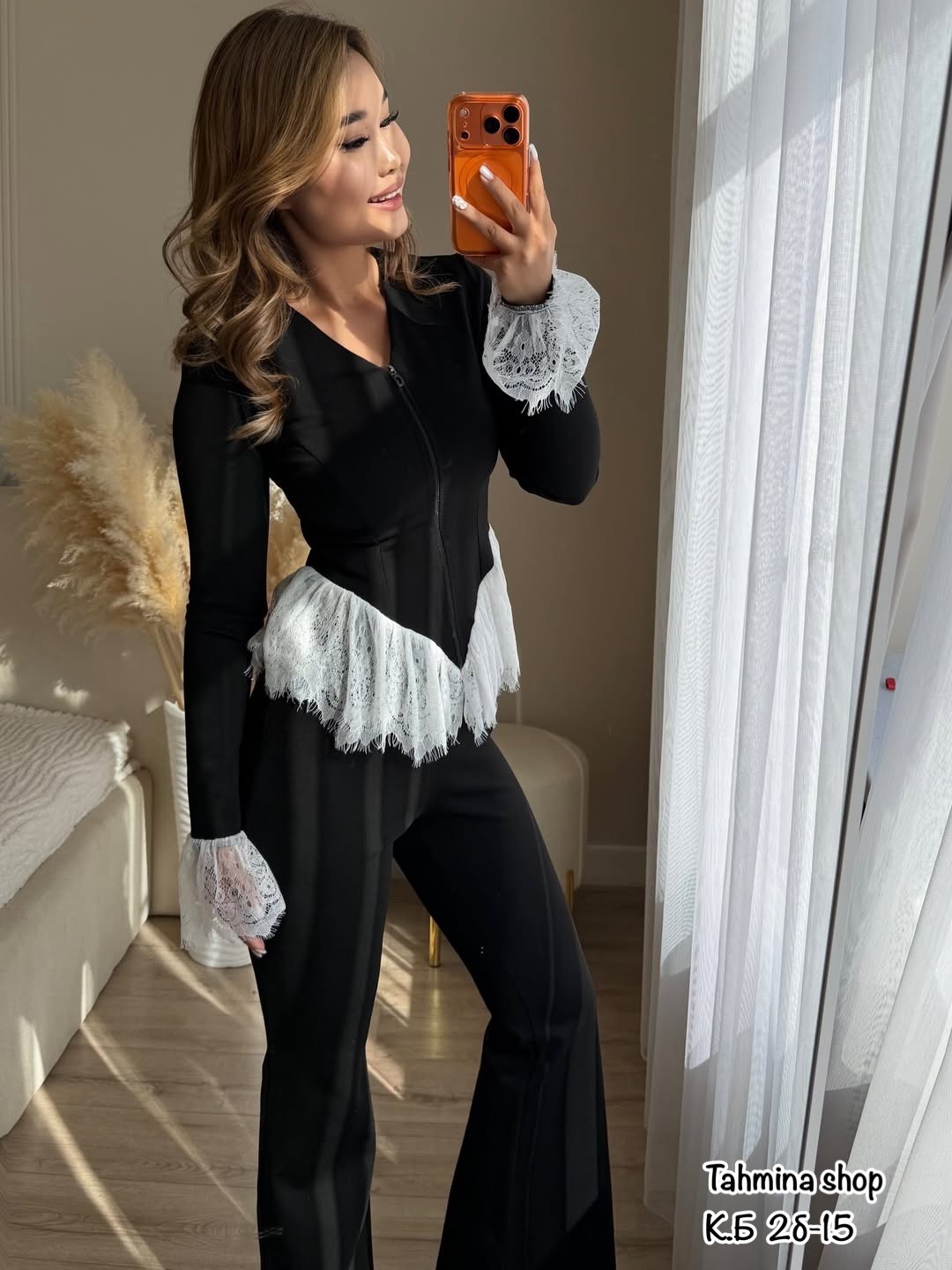 брючный костюм dilana vip 2084 черный,костюм dilanavip 2084 черный,нарядная блузка,костюм брючный 2084 черный dilanavip,костюм женский dilanavip 2084 черный