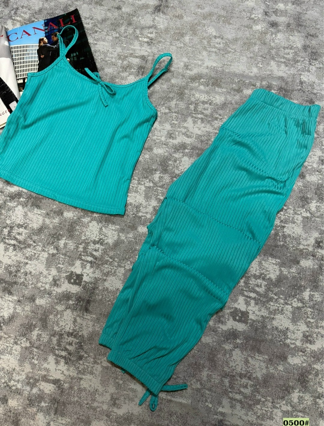 комплект пижама,пижама женская,пижама домашний костюм,женская пижама с брюками,пижама зеленая