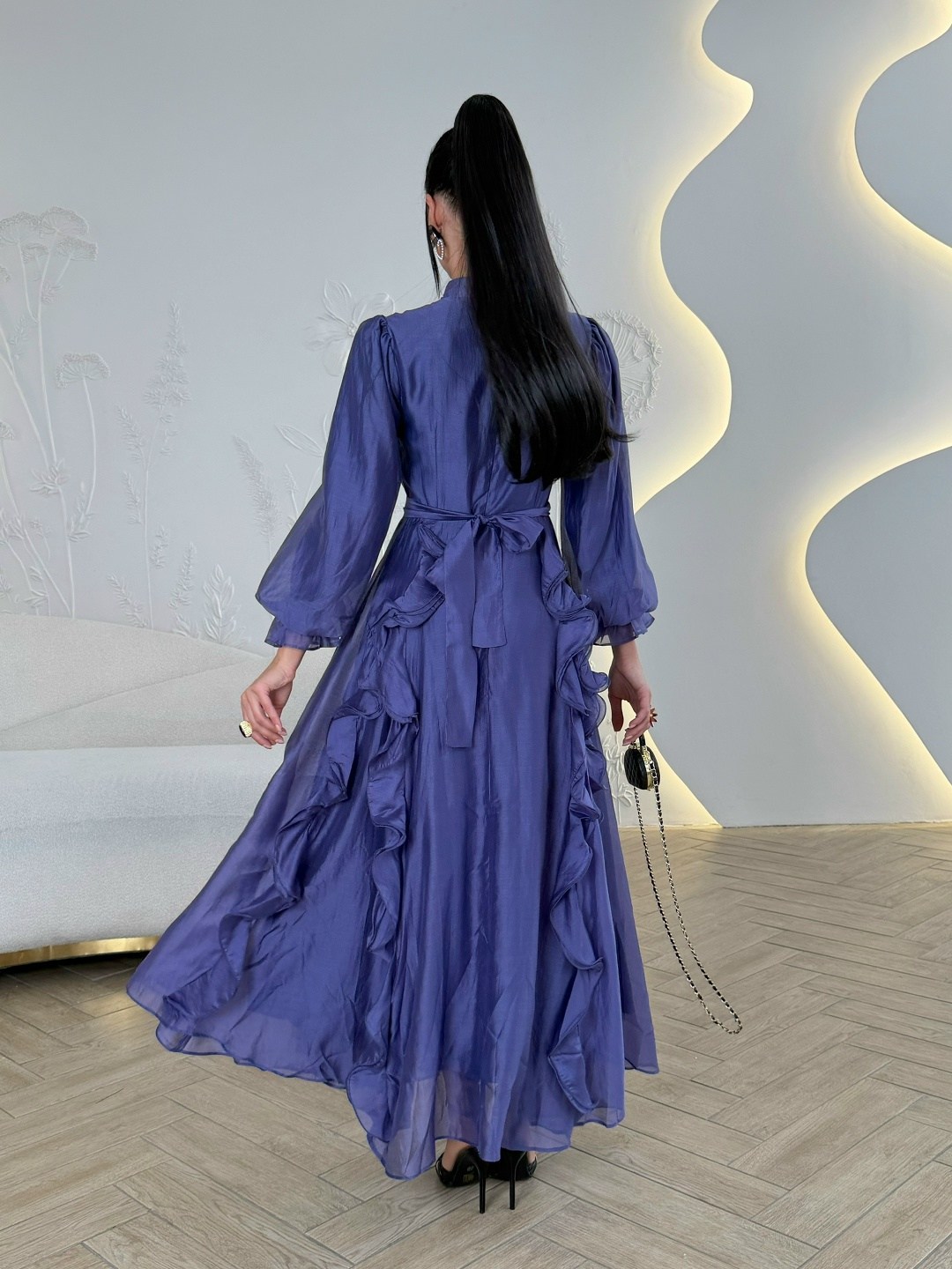 элегантное длинное платье,стильное платье,платье,женские длинные платья,шифоновое платье