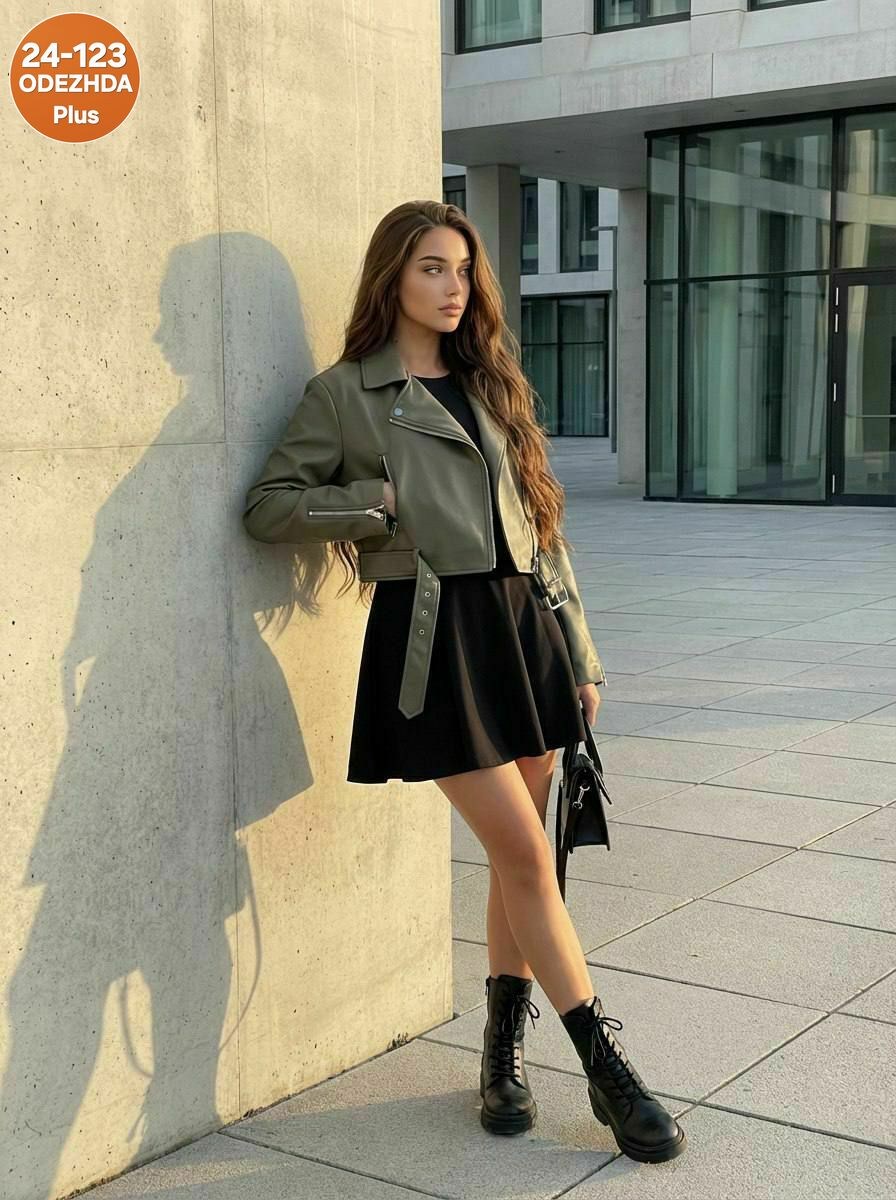 косуха кожаная куртка оверсайз saint shine,кожаная куртка,куртка косуха женская,куртка косуха,женская кожаная куртка