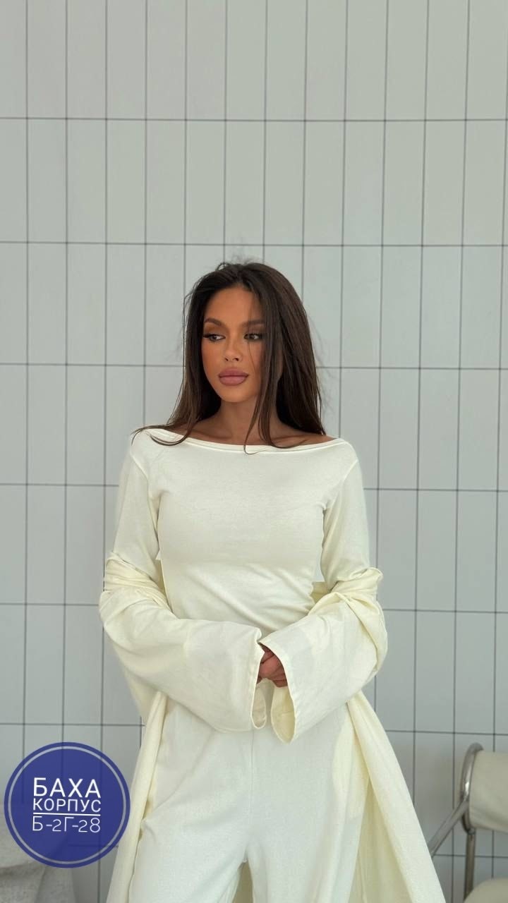 женский кардиган, топ и брюки,стильные костюмы,костюм женский,комплект одежды mooсie,летние костюмы