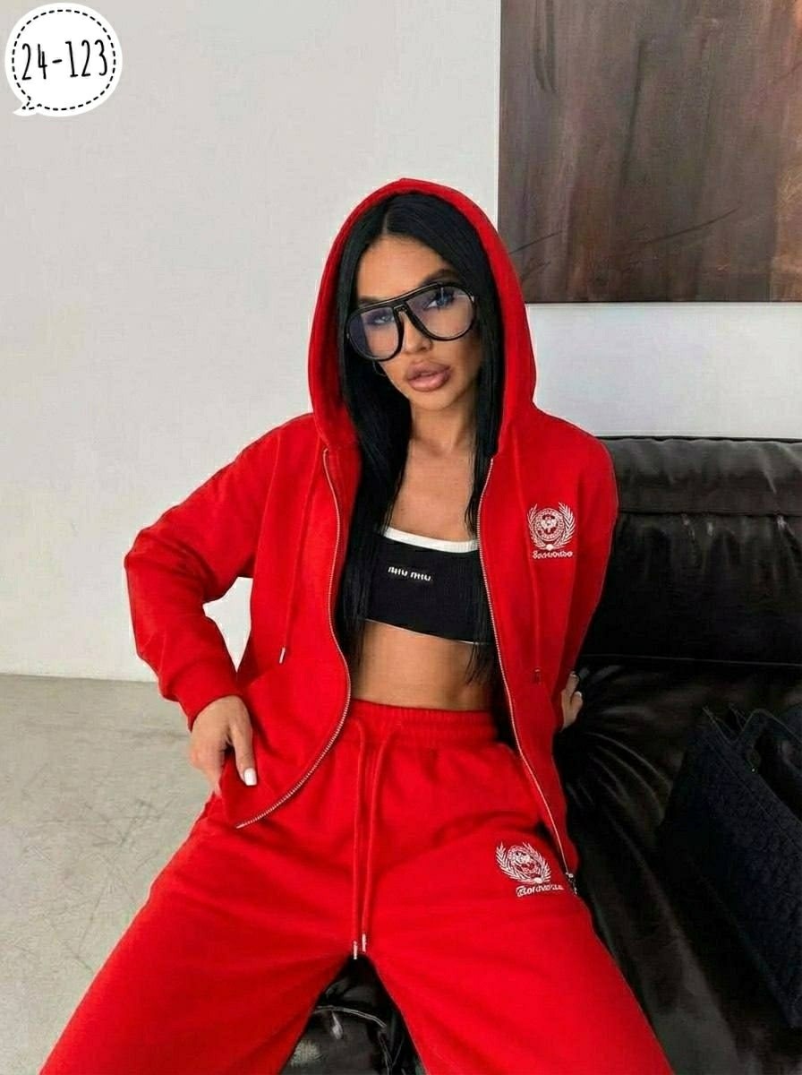 спортивный костюм,cпортивный костюм женский на флисе,женский костюм,спортивный костюм женский,женский красный костюм miu miu