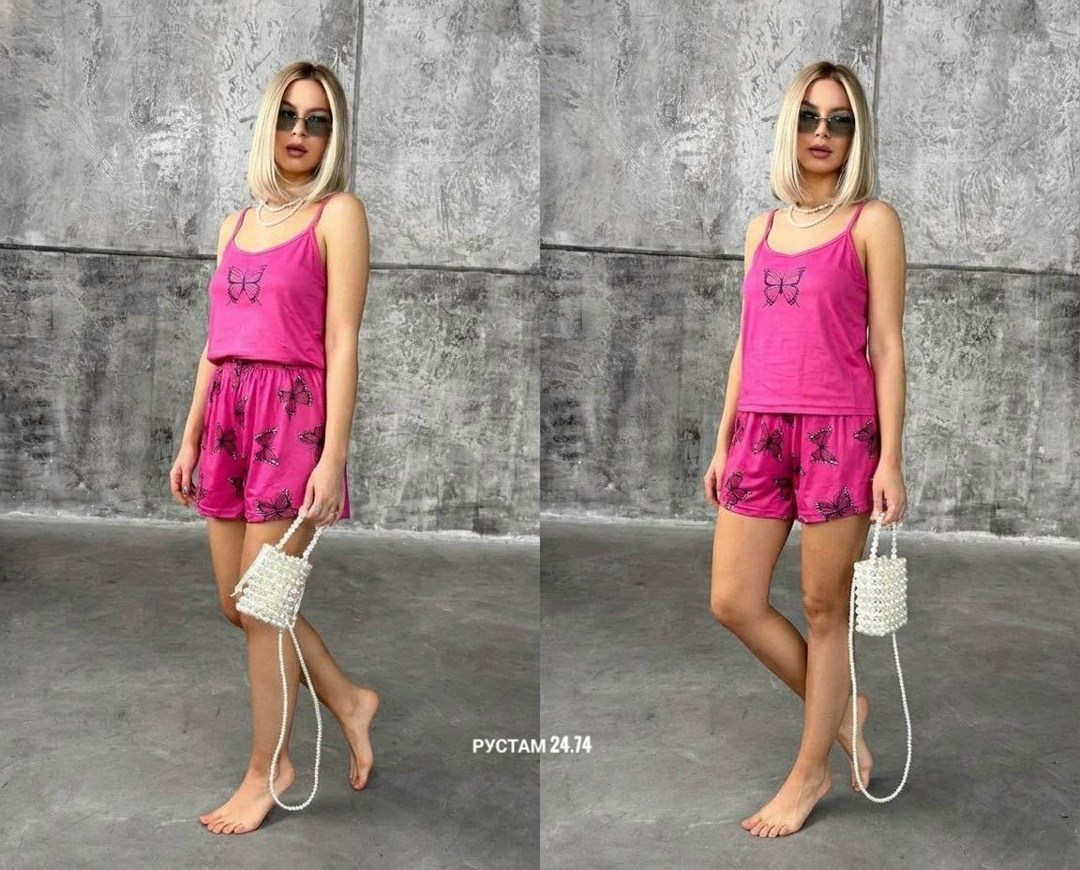 пижама женская с шортами,женская пижама,стильная пижама,пижама с шортами,пижама женская с шортами и майкой
