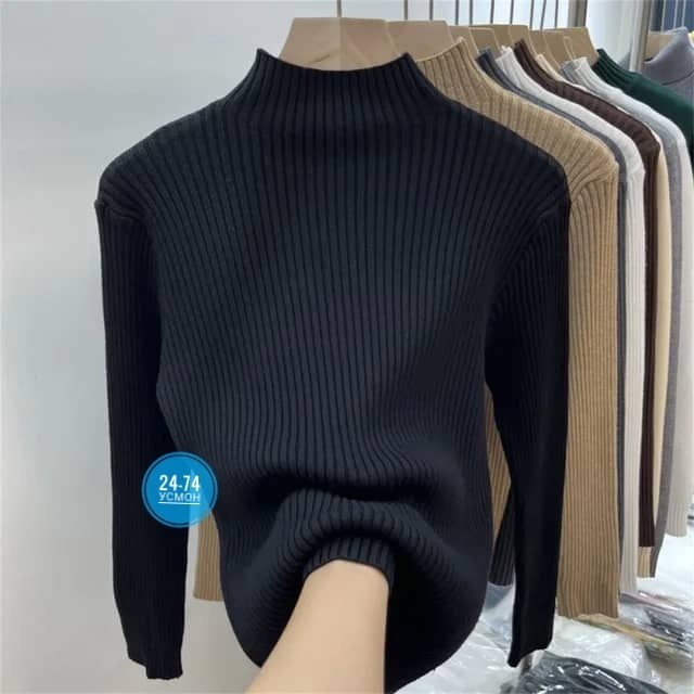 женская водолазка лапша,водолазка женская,женский свитер с высоким воротником,свитер женский,водолазка лапша