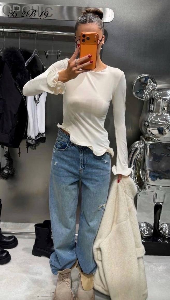женская кофта,длинные рукава,,стильные джинсики,футболки с длинными рукавами