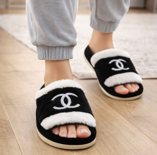шанель оберли тапки,chanel slippers,шанель тапеи,тапочки шанель женские,тапочки chanel