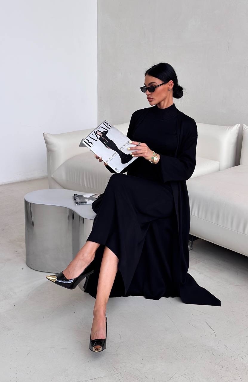 платье прямое,стильное платье,платье женская,трикотажное платье миди теплое оверсайз artwear brand,платье оверсайз