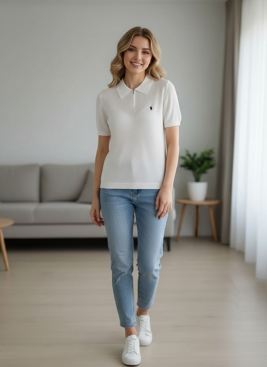 женская кофта,кофта поло,джемпер,джемпера женские,джемпер с воротником