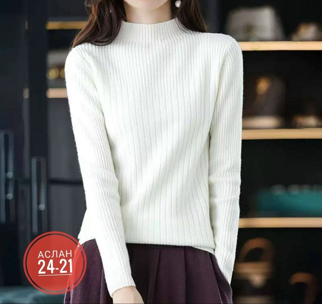 повседневный джемпер,свитер пуловер,женские свитера,свитер с воротником,базовый свитер