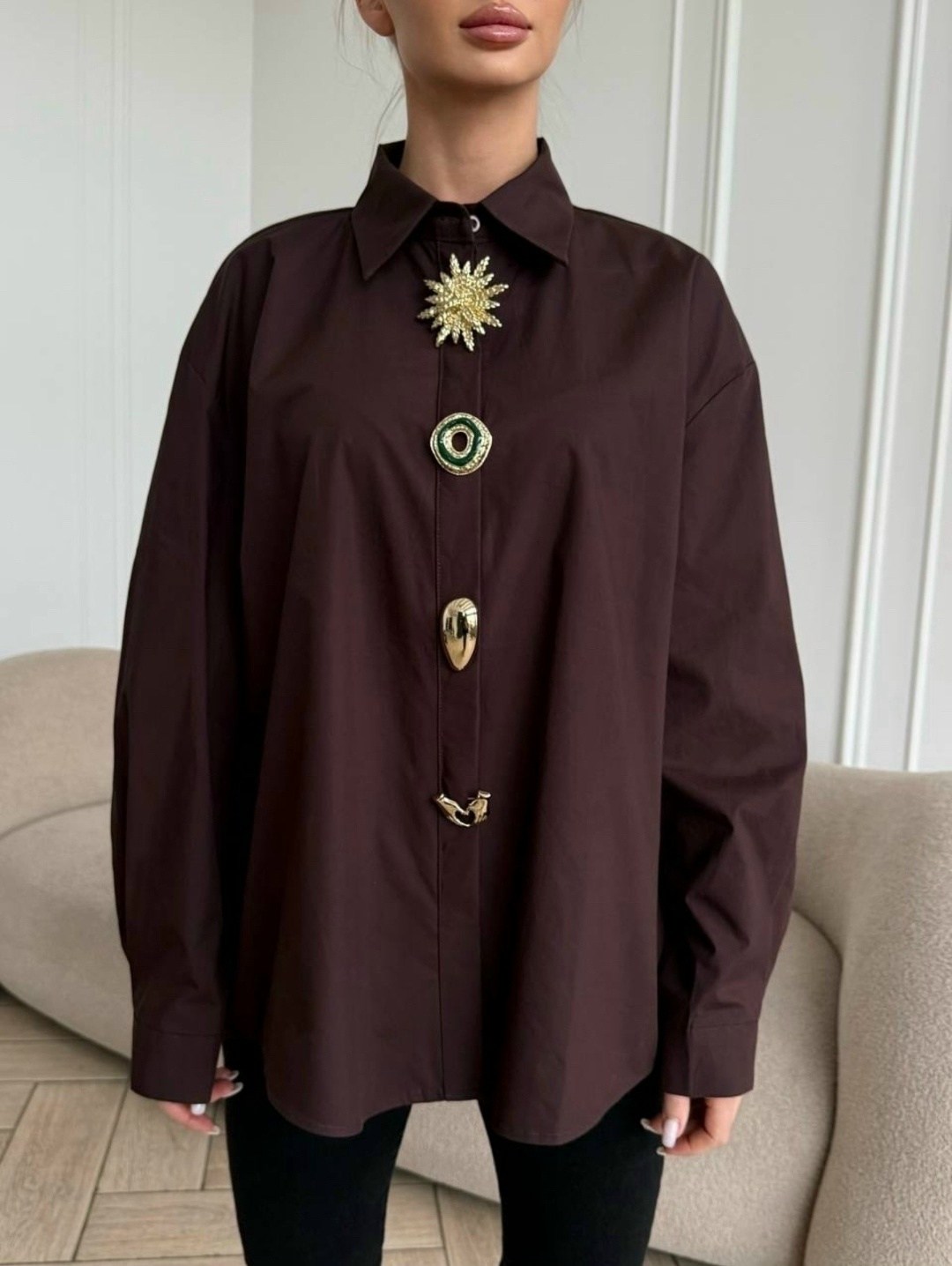 рубашка женская,рубашка хлопковая шоколадного оттенка,рубашка шоколадного цвета,шоколадная рубашка женская,рубашка