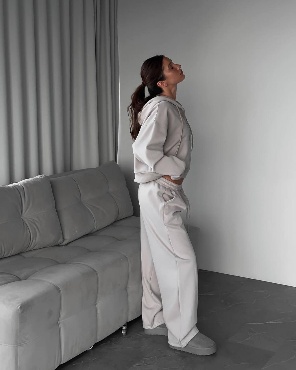 спортивный костюм женский,костюм спортивный,спортивный костюм с брюками на кулиске olli suits,спортивный костюм двухнитка,костюм на флисе