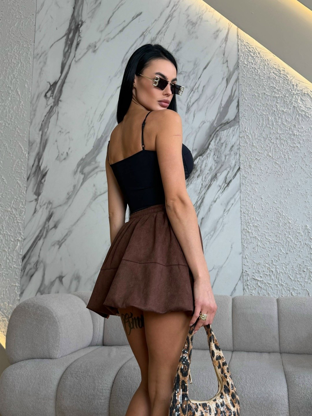 юбка с поясом,юбка стильная,юбка женская,юбка,юбка замшевая мини