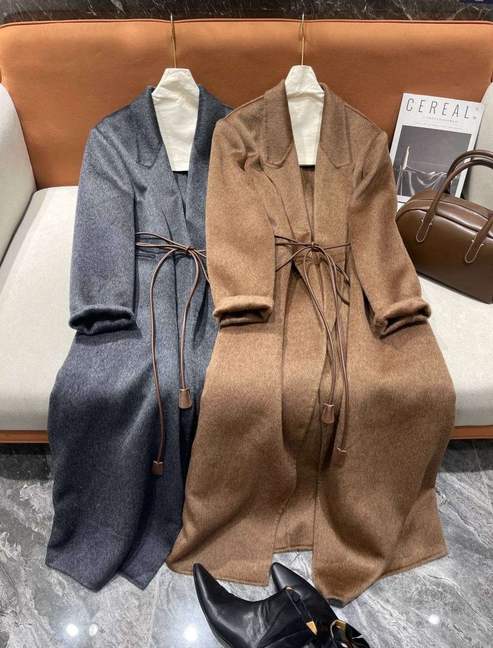 элегантное кашемировое пальто,шерстяное пальто,корейское элитное женское длинное шерстяное пальто,пальто с поясом,длинное пальто с поясом