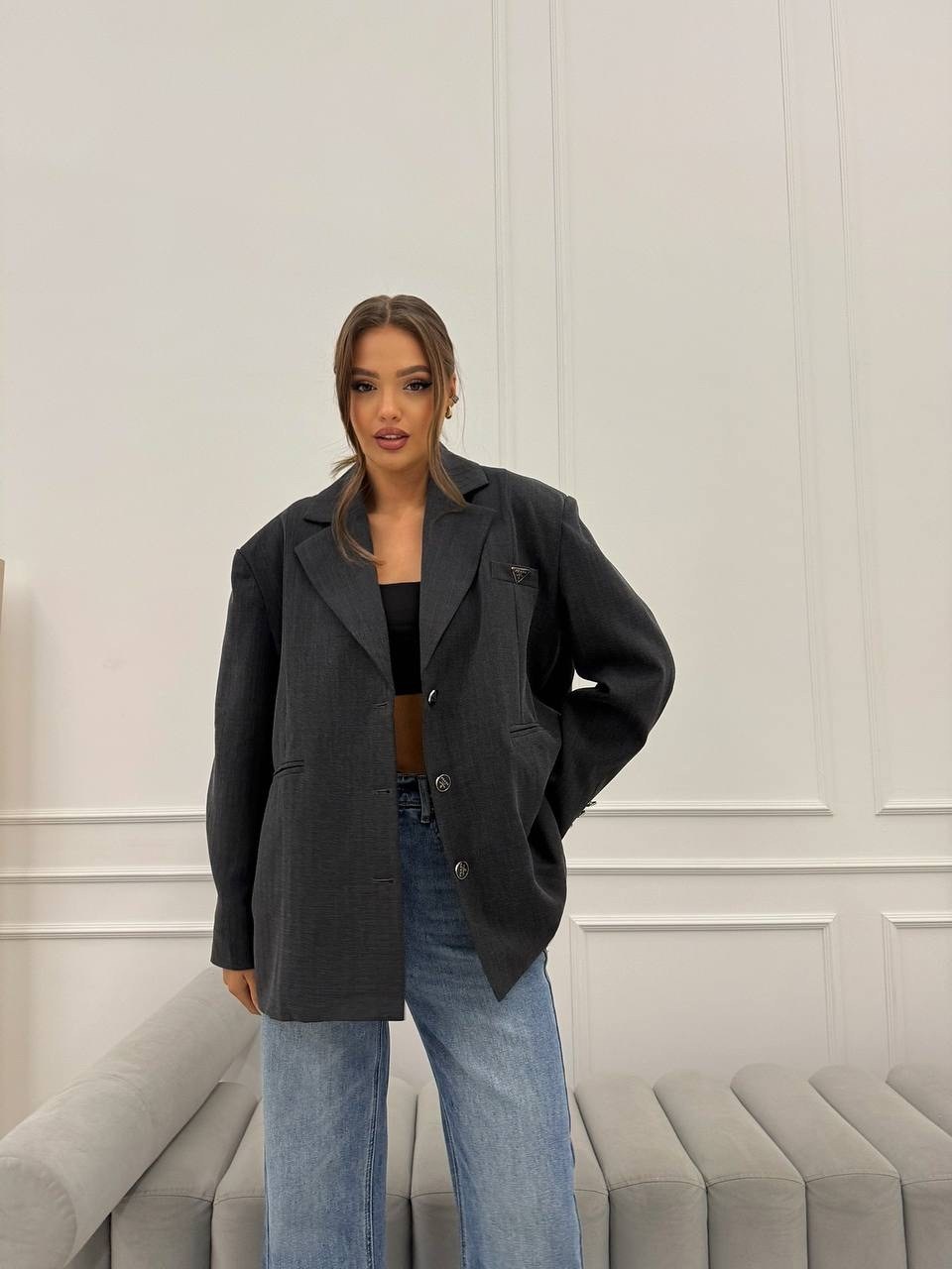 пиджак оверсайз удлиненный классический g.soul,пиджак оверсайз серый blanc casse,пиджак серый оверсайз классический coutell,пиджак оверсайз,жакет с брюками