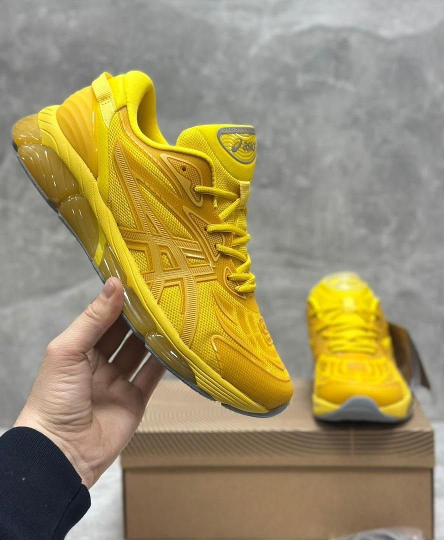 кроссовки asics,желтые кроссовки,оригинальные кроссовки,кроссовки,кроссовки низкие