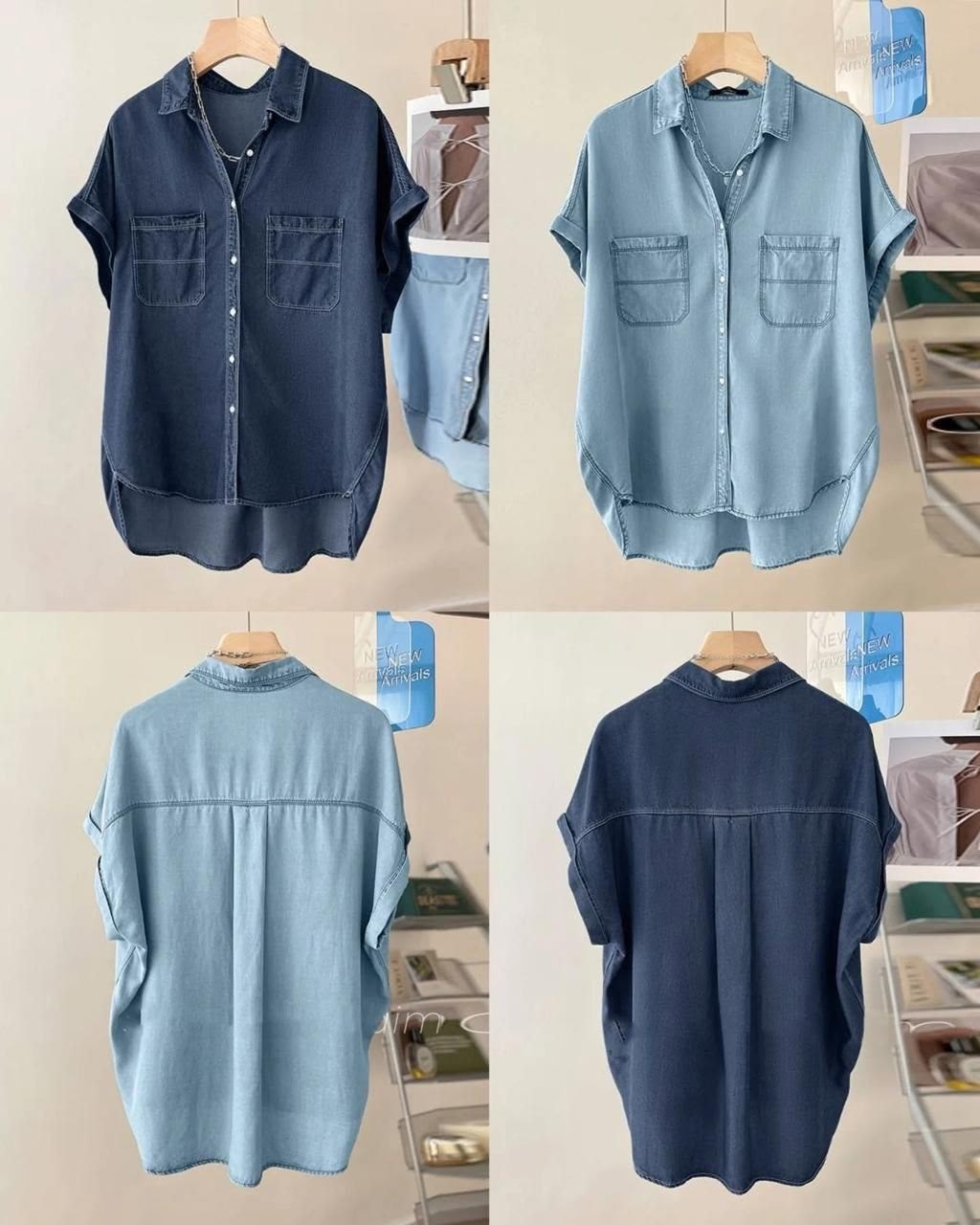 женская джинсовая рубашка,женская джинсовая рубашка с коротким рукавом,джинсовая рубашка с коротким рукавом,джинсовые рубашки для женщин,джинсовая блузка