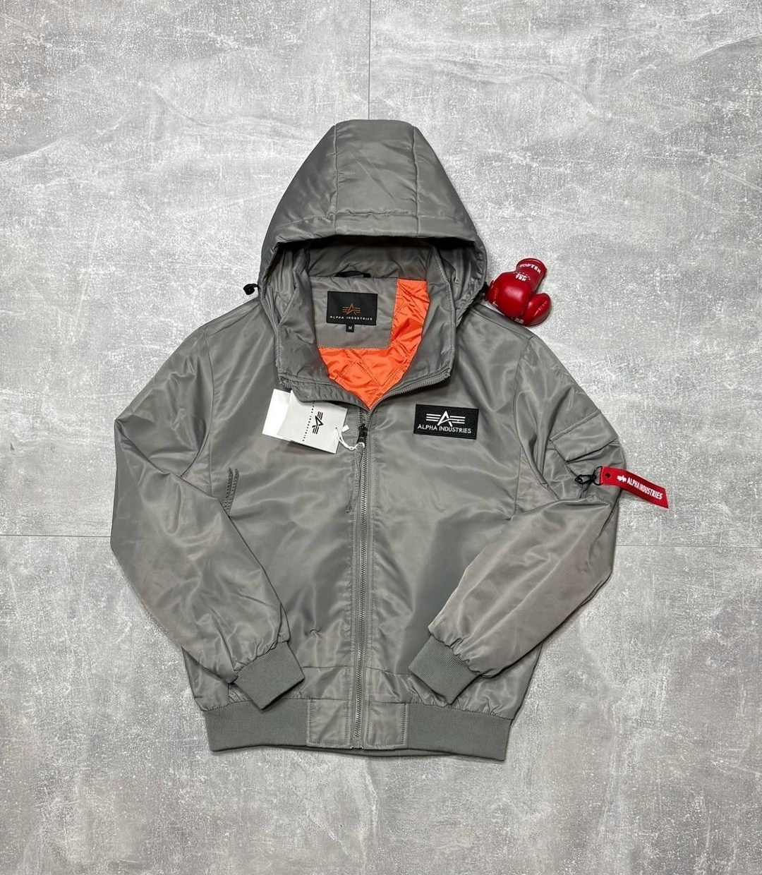 бомбер alpha industries ma 1,alpha industries бомбер,куртка мужская бомбер,куртка бомбер,куртка alpha industries ma-1 tt hood custom зелено-серая