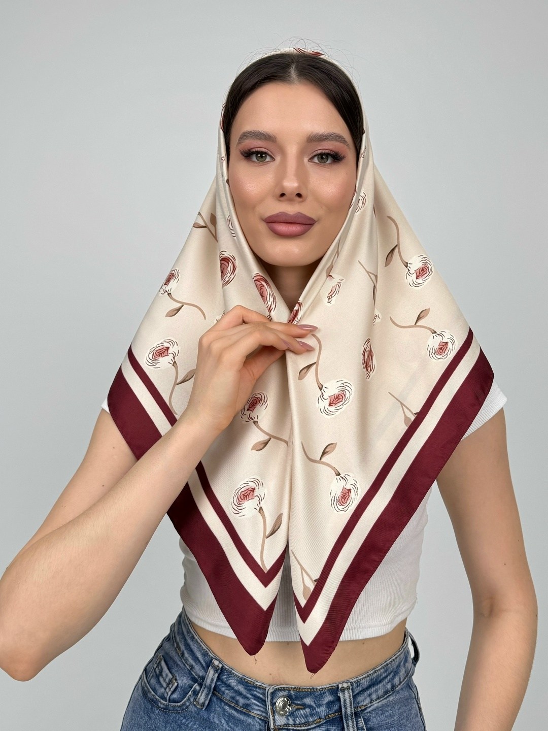 платок женский шелковый,шелковые платки,женские платки,платок универсальный,платки шелковый на голову и шею