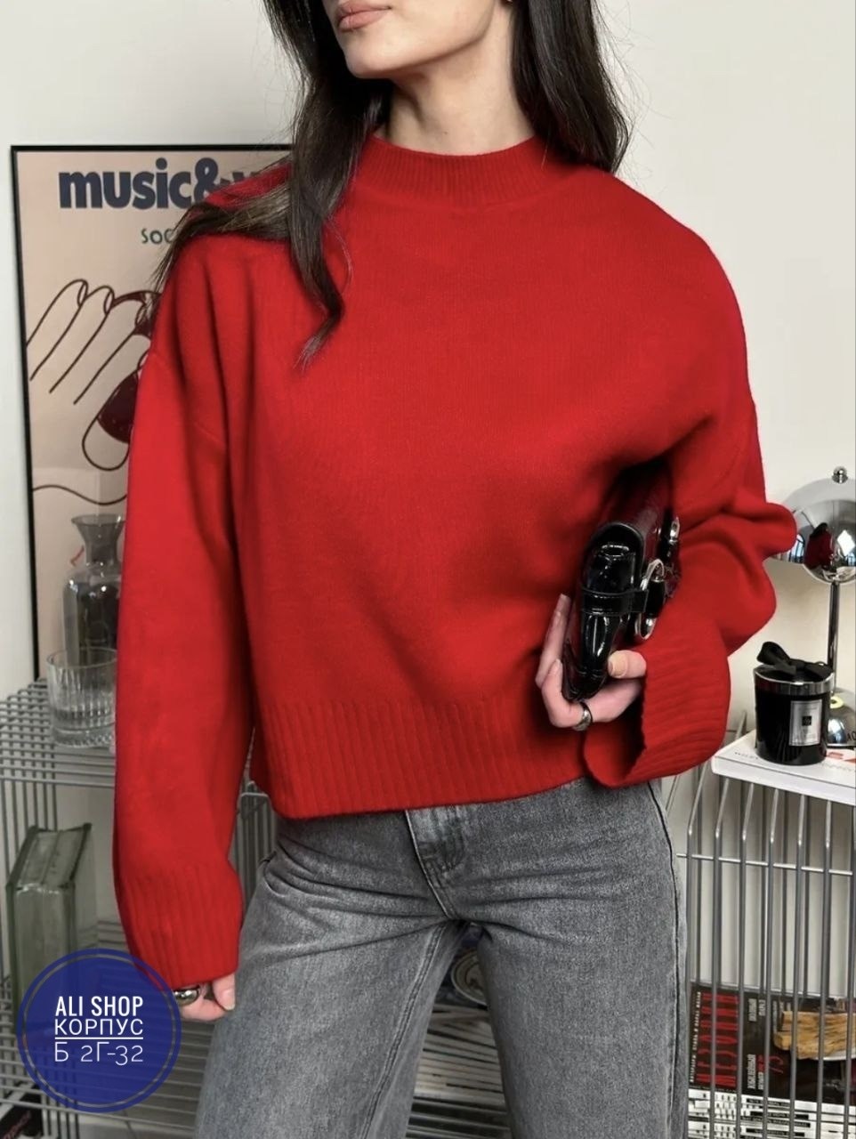 свитер вязаный оверсайз с горлом от бренда кк fashion,свитер оверсайз с горлом shwэdar 120571227,вязаный свитер оверсайз с горлом шерстяной polly oztrend 244712103,вязаный свитер оверсайз с горлом шер