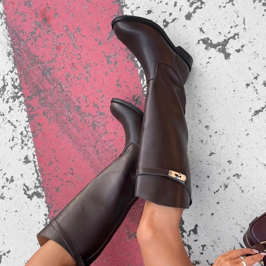женские сапоги,сапоги hermes,сапоги трубы женские,сапоги трубы,милана сапоги женские
