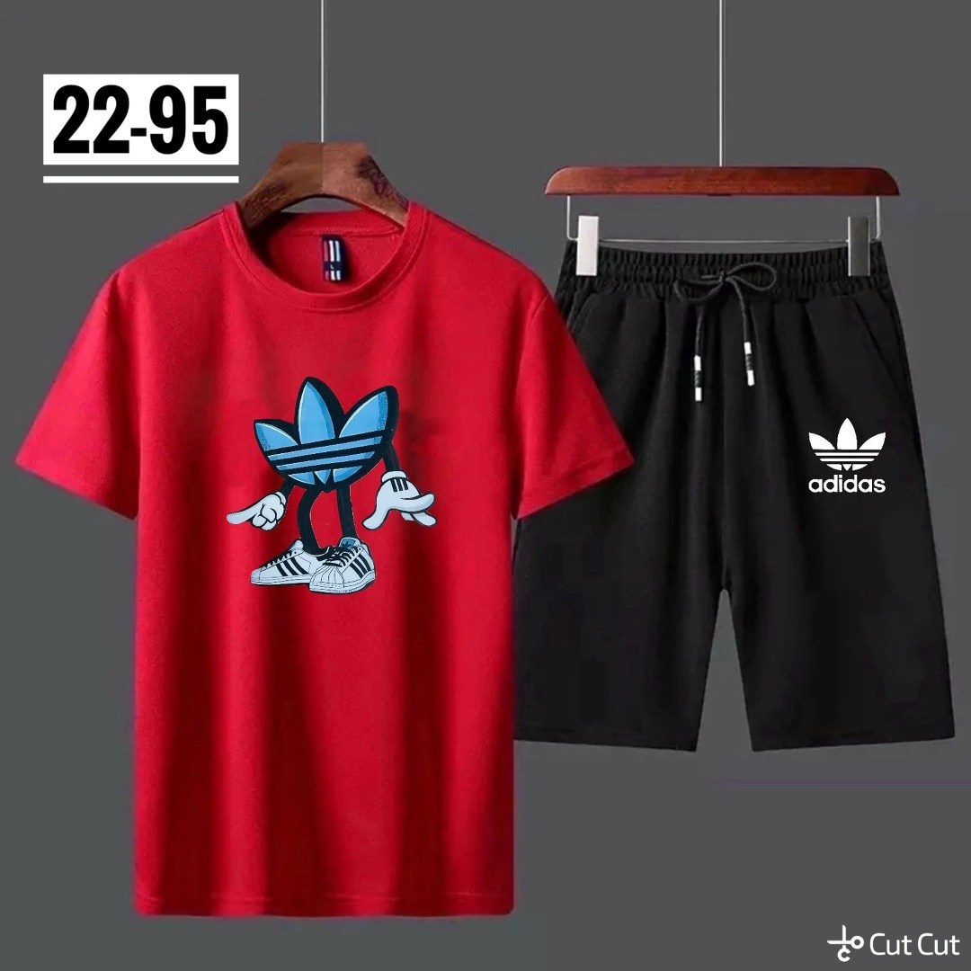 комплект футболок adidas,спортивные костюм,костюм повседневный,костюм шорты и футболка,костюм спортивный мужской