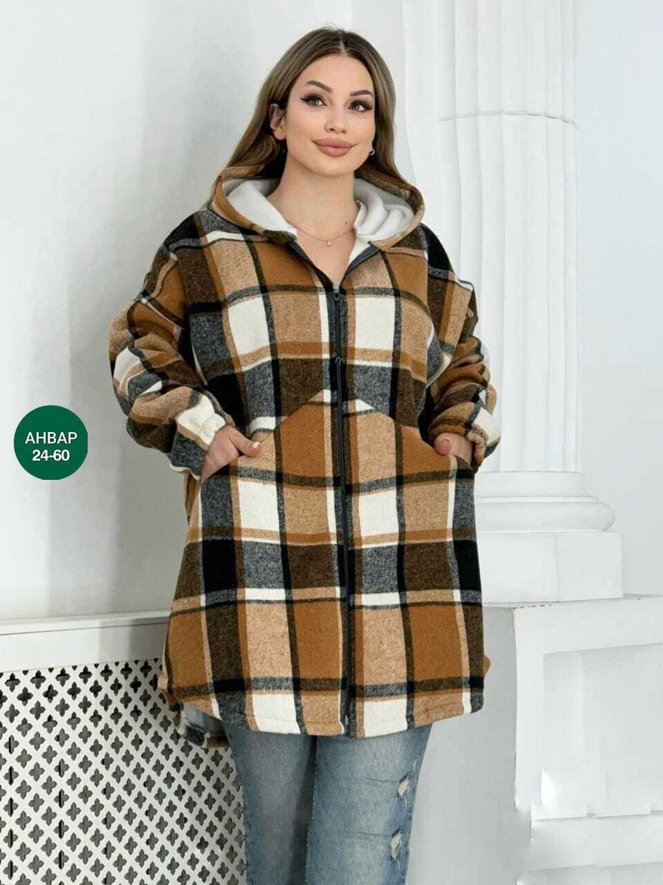 рубашка теплая в клетку удлиненная,рубашка женская теплая большого размера в клетку,женская рубашка больших размеров,женская рубашка,рубашка теплая в клетку