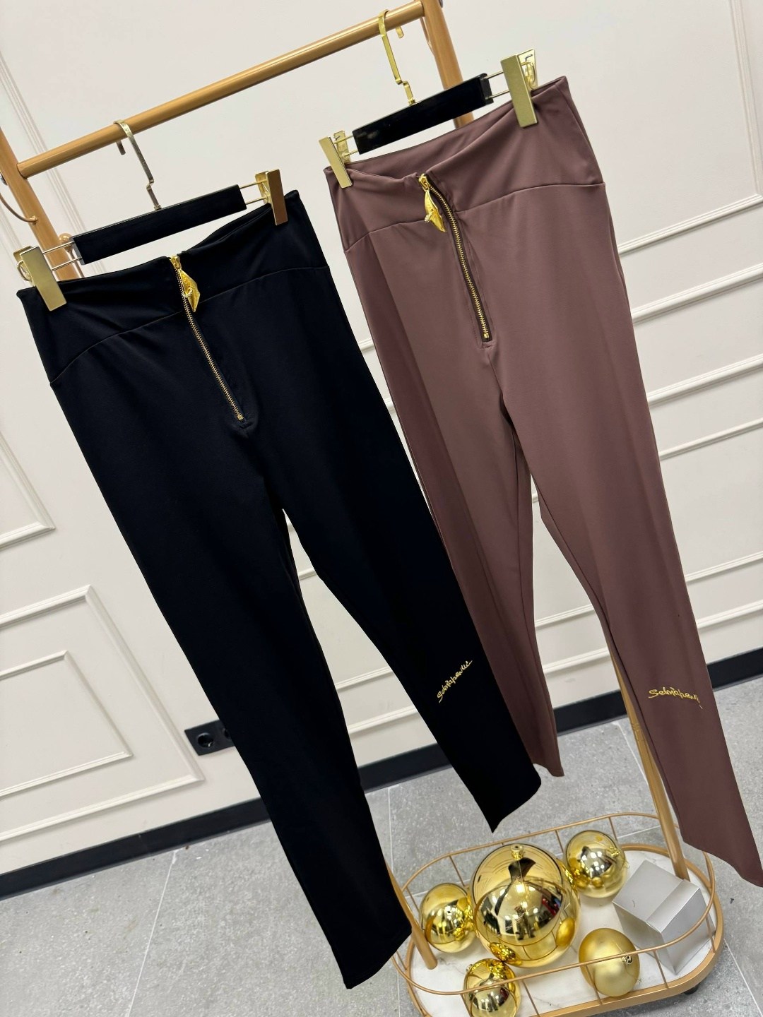 женские брюки,коричневые брюки,леггинсы брюки,кофейные брюки,брюки с молниями