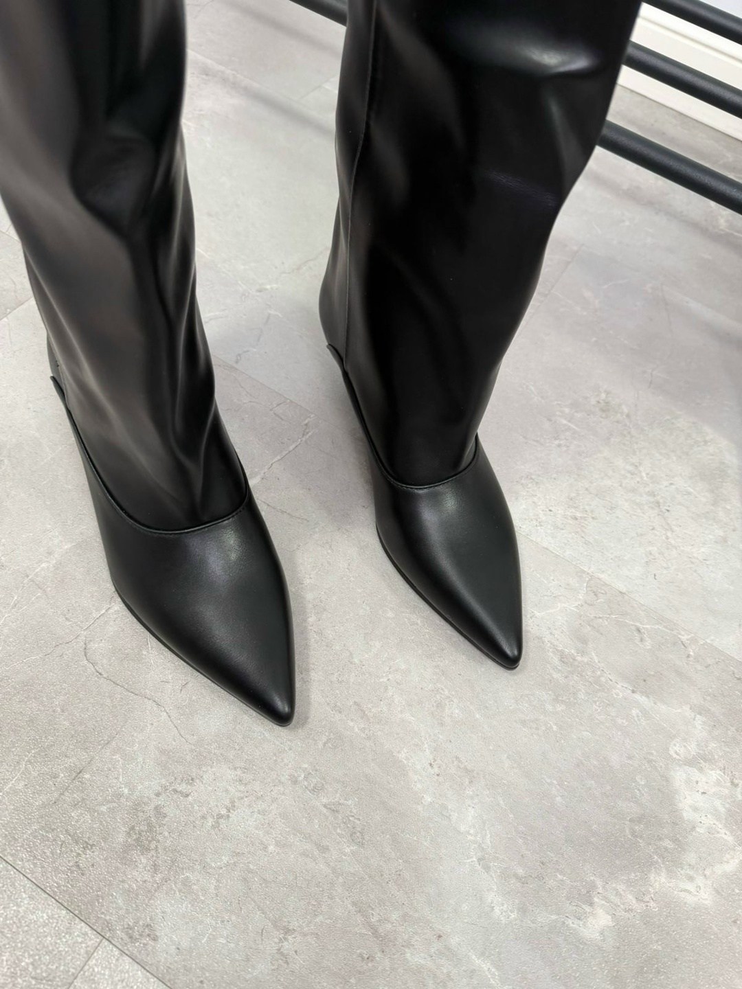 сапоги маскотт замшевые на каблуке,сапоги с отворотом на шпильке el monti,сапоги,замшевые сапоги,элегантные сапоги