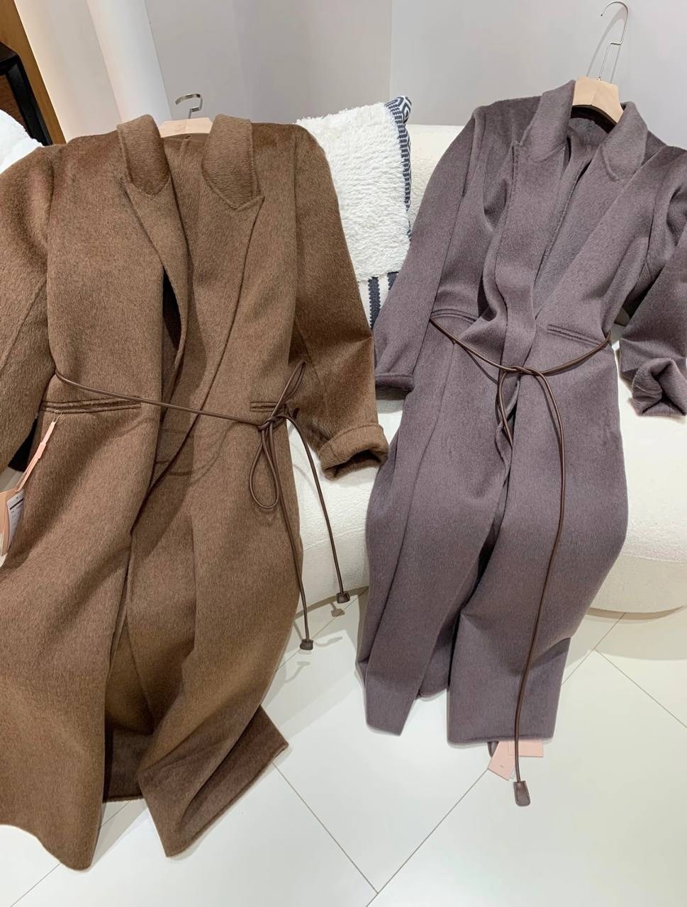 элегантное кашемировое пальто,шерстяное пальто,корейское элитное женское длинное шерстяное пальто,пальто с поясом,длинное пальто с поясом