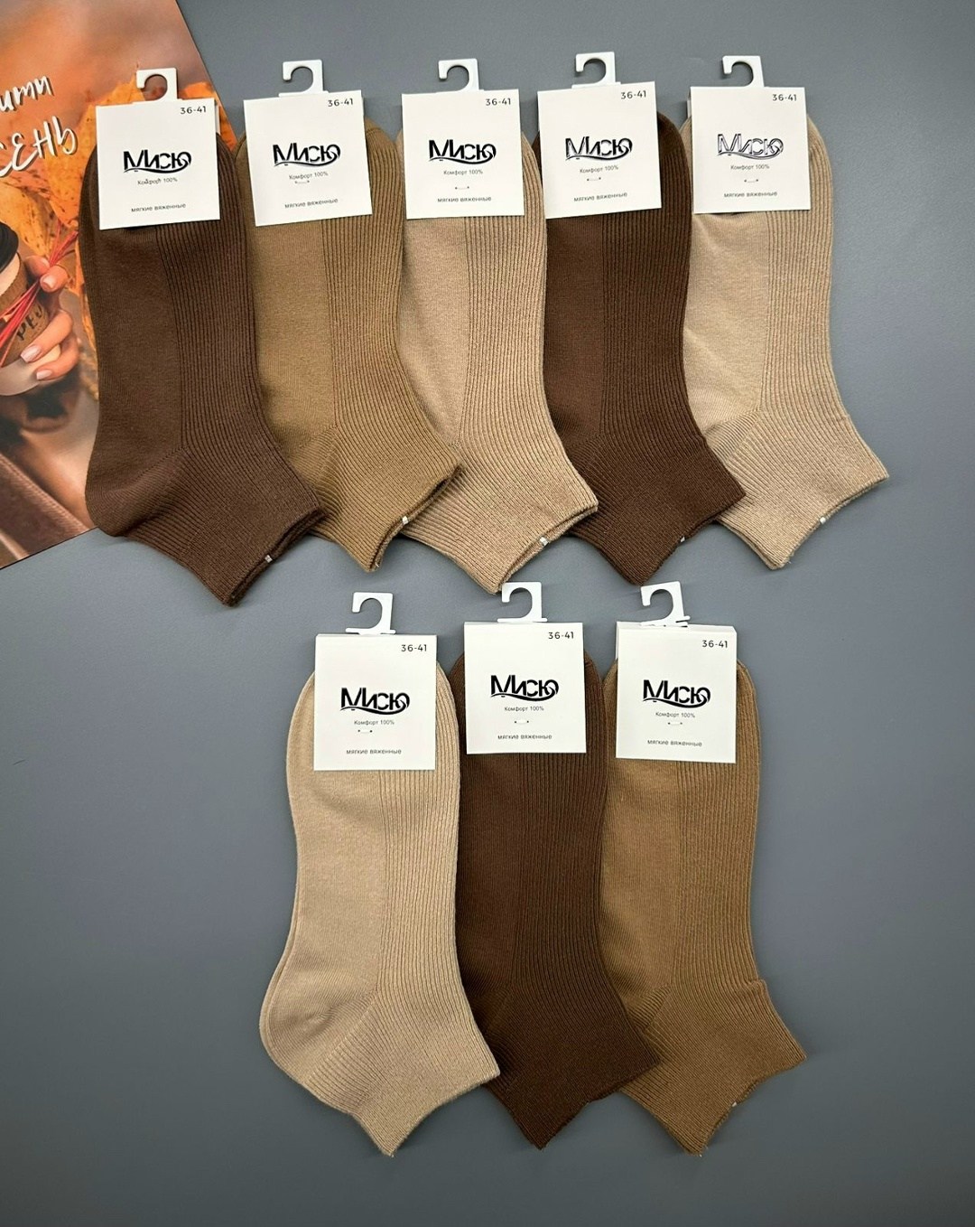 женские носки,носки,мужские носки,комплект носков,носки короткие набор 5 пар