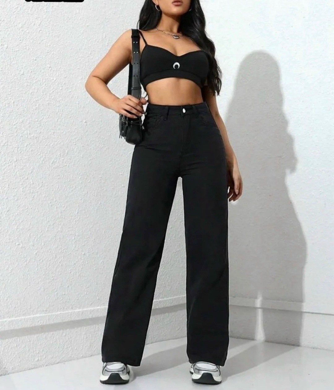 джинсы широкие,джинсы черные широкие,джинсы широкие палаццо,джинсы широкие женские,джинсы трубы женские с высокой посадкой