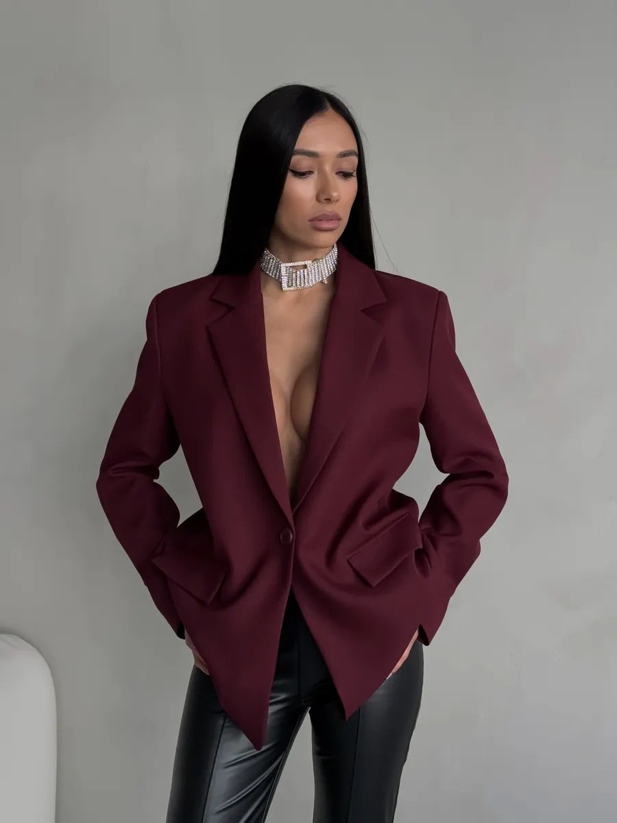 пиджак оверсайз классический удлиненный жакет slavalook brand,женский бордовый пиджак miu miu,пиджак оверсайз классический бордовый timm ricci,пиджак бордовый,пиджак свободного кроя rayana бордовый