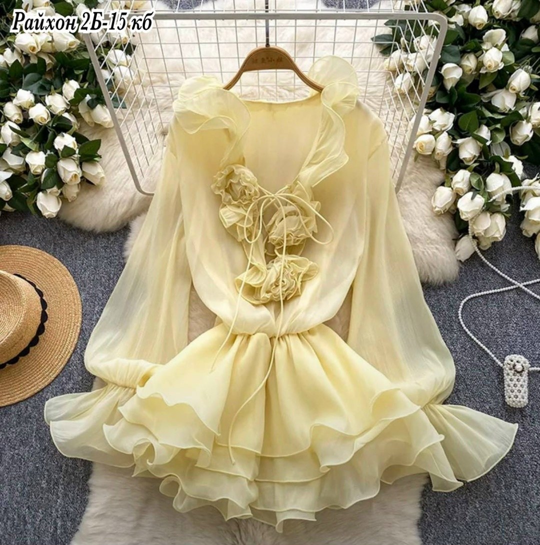 платье с рюшами,шифоновое платье с рюшами,платье с оборками,элегантная блузка,платье модное