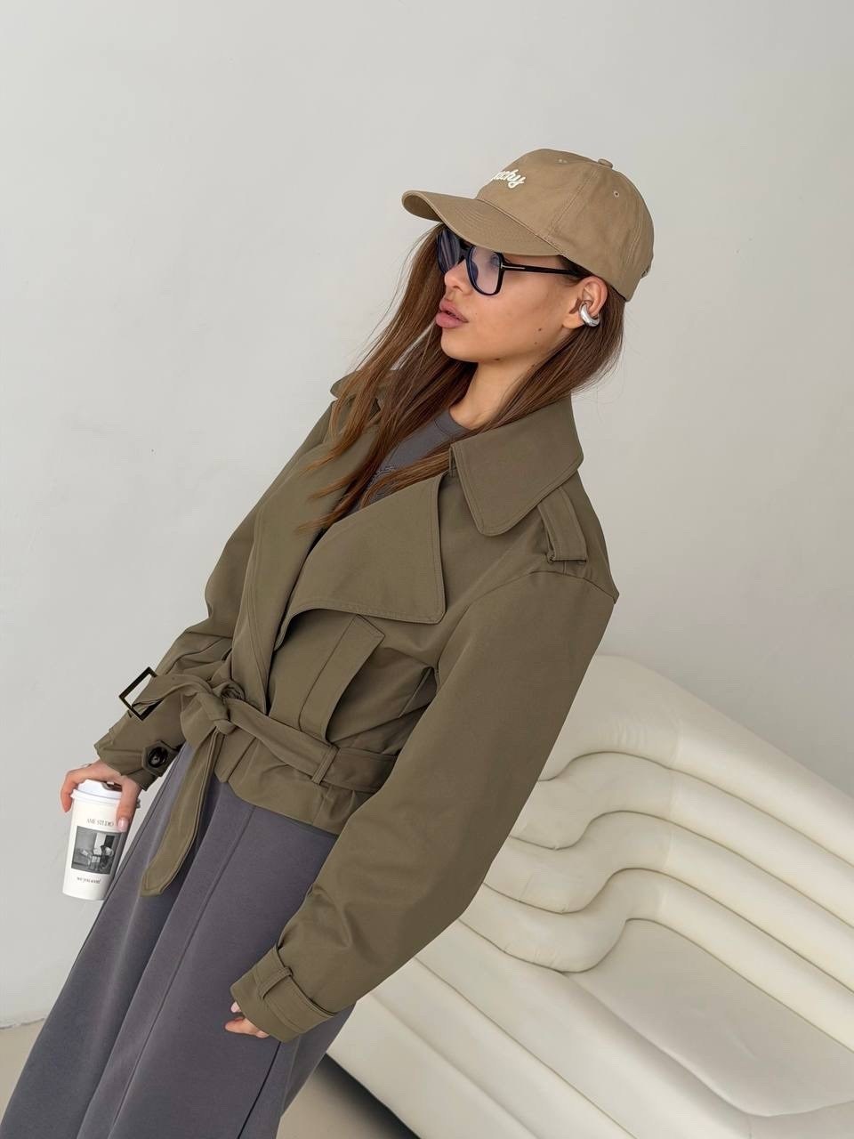 тренч хаки женский,тренч плащ,тренч хаки,женский тренч,плащ тренч женский