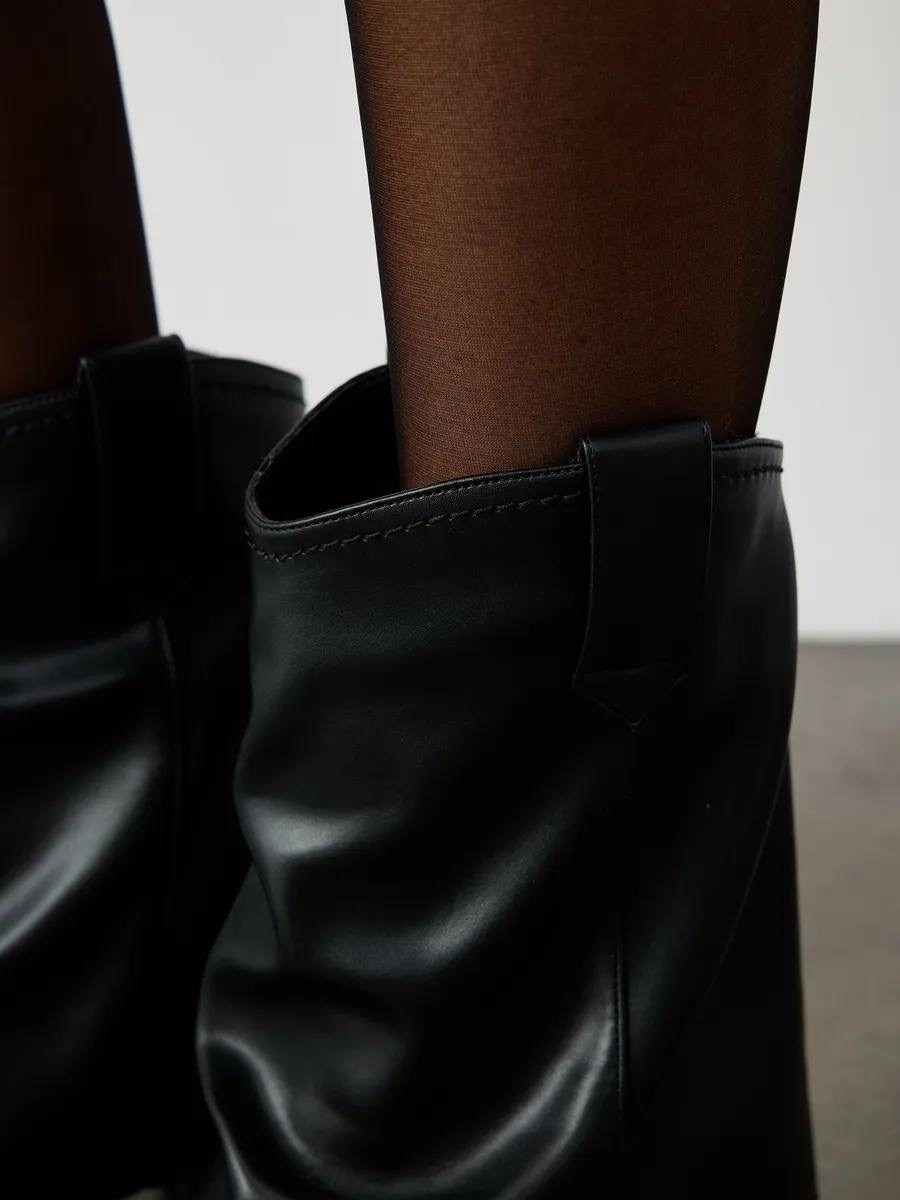 ,женская ,ботильоны женские,ботильоны на танкетке,ботильоны высокие