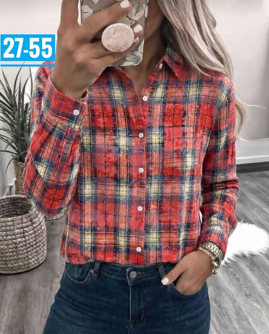 рубашка в клетку женская,женская рубашка,рубашка в клетку женская ,клетчатая рубашка женская теплая,повседневная рубашка
